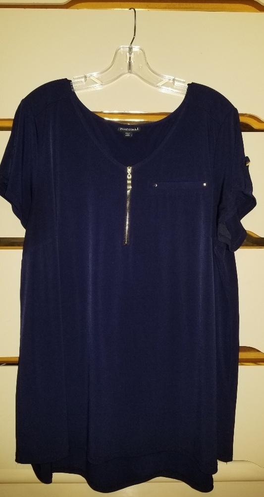 Roz and Ali Blue Top